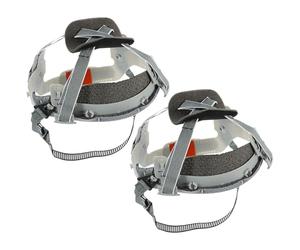 GATHINESS Inserto para Casco de Seguridad de Plástico 2 Piezas Protección contra Golpes y Mejor Ventilación para Taller y Montaje Automotriz