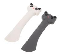 GATHINESS Juego de 2 Cucharas de Silicona para Comida de Gatos y Perros, Espátula Multifuncional y Abrelatas para Abrir Frascos y Mezclar Alimentos Golosinas