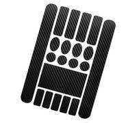 GATHINESS Juego de Protectores Adhesivos de PVC para Bicicleta en Color Negro, Protección del Cuadro y Vaina Diseño Que Se Adapta a Contornos Complejos para Ciclismo de Carretera y Montaña