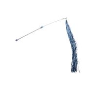 GATHINESS Juguete Interactivo para Gatos Borla y Cinta de Plástico, Diseñado para Mantener Feliz al Gato y Aliviar Estrés en Casa