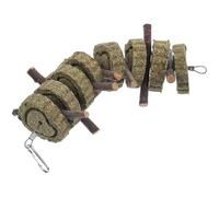 GATHINESS Juguete Masticable Natural para Hámster y Conejos, Palitos de Manzano en Forma de Corazón, Cuidado Dental para Mascotas Pequeñas, Snack Saludable para Roedores y Chinchillas