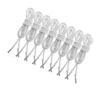 GATHINESS Kit de 8 Piezas de Cordones Elásticos de Repuesto para Silla Reclinable, Cuerda Reforzada de Goma y Poliéster para Tumbona, Adecuado para Jardín y Camping