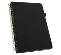 GATHINESS Libro de Direcciones con Etiquetas Alfabéticas, Cuaderno Resistente a Desgarros con Soporte Integrado para Escritura y Lazo para Bolígrafo, Adecuado para Uso en Casa o Viajes