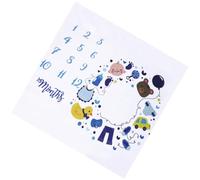GATHINESS Manta para Recién Nacido Fondo de Fotografía de Poliéster, Manta del Mes del Ñiño Versátil para Sesiones de Fotos y Decoraciones de Pared