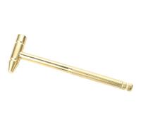 GATHINESS Martillo Pequeño de Cobre Textura Excelente Multifunción con Destornilladores Integrados y Diseño Dorado para Reparación en Casa y Bricolaje