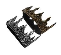 GATHINESS Medieval para Hombres de Espuma Pu 3d Diseño Real Antiguo, Liviano y Ajustable, Adecuado para Teatro y Fiestas, Pack de 2 Piezas