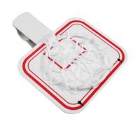 GATHINESS Mini Aro de Baloncesto para Cubo de Basura de Plástico Blanco, Compacto Promueve la Conciencia Ambiental en Hogar y Oficina
