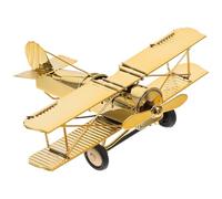 GATHINESS Modelo de Avión Antiguo de Hierro 6.37X5.31X2.36 Pulgadas Adorno Decorativo para Escritorio y Hogar Pieza Única para Coleccionistas
