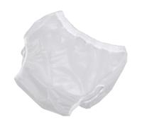 GATHINESS Pantalones para Incontinencia de Personas Mayores, Ropa Interior de Pañal Reutilizable, Tpu, Lavable y Transpirable, Blanco, para 50-70kg, Hombres, Discapacidad, Viajes Largos