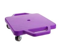 GATHINESS Patinete Deportivo Ruedas Seguras y Asas para Mejorar el Equilibrio Coordinación en Actividades de Educación Física y Juegos Interiores Color Púrpura de Plástico