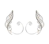 GATHINESS Pendientes Clip para Oreja sin Perforación en Acero Inoxidable, Ear Cuff para Mujer en Disfraz de Cosplay y Eventos
