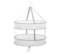 GATHINESS Percha para secar Toallas Red de Malla Plegable 2 Niveles para Camping y Viaje con Estructura de Alambre de Acero