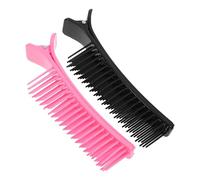 GATHINESS Pinzas para Colocar el Cabello 2piezas Resistentes de Plástico para Peinar y Seccionar, Adecuadas para Uso Profesional y Decoración