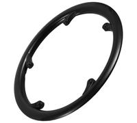 GATHINESS Plástico Protector de Plato, Negro para Bicicleta de Montaña | Ligero, para Terrenos Irregulares y Senderos Duros, Evita Grasa y Daños, Compatible Sprocket y Drivetrain