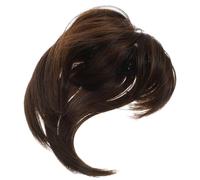 GATHINESS Postizo Cabello Fino Diseño Clip-on, Fibra de Alta Temperatura, Natural y Elegante para Mujeres Adultas que Cubre Canas sin Marcas Visibles