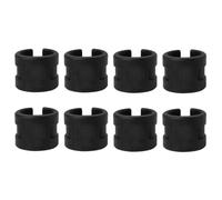 GATHINESS Protector de Cadena de Bicicleta, Anillo Protector Horquilla Trasera 8 Piezas Goma Negra, Anticolisión, 2 Cajas, Accesorio para Bicicleta