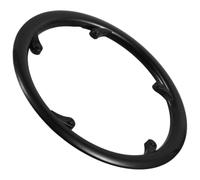 GATHINESS Protector de Plato Negro de Plástico para Bicicleta de Montaña | 8,25 Pulgadas, Resistencia a Impactos y Protección Integral, Instalación Diy, Evita Grasa y Abrasiones