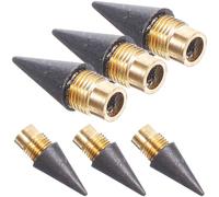 GATHINESS Puntas de para Uso Escolar Estilo para Oficina Recambios Duraderos y Repuesto Lápiz sin Tinta Compatible Lápices Eternos, 6 Unidades de Grafito Aleación Varios estilos