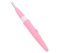 GATHINESS Punzón de Bordado Bolígrafo de Aguja de Bordar de 3 Agujas, Aleación y Plástico, Rosa, para Fieltrado de Lana, Manualidades y Crear Patrones Intrincados