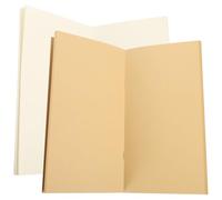 GATHINESS Recambios para Cuadernos de Viaje en Papel de Alta Durabilidad, 2 Piezas para Agendas y Diarios, Diseño Simple y Funcional para Escritura y Organización