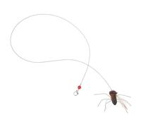 GATHINESS Recambios para Juguete Interactivo de Gato Cabezas de Insecto Realistas, 2 Unidades, Accesorio para Gatitos de Interior, Estimula Caza y Agilidad Diseño de Cuerda Larga