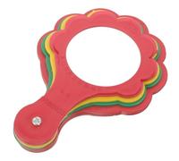 GATHINESS Regla de Medición de Frutas de Plástico para Diámetro 55-80 MM 6 Modelos Anillos Calibradores para Clasificación y Medición de Frutas Pequeñas y Medianas en Granja y Frutería