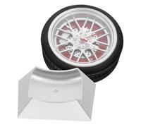 GATHINESS Reloj de Mesa Neumático de Coche Movimiento de Cuarzo y Base Antideslizante para Uso en Oficina y Hogar