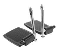 GATHINESS Reposapiés 1 Par Resistente con Silla de Ruedas para Poste de Plástico, Accesorio Robusto Color Aleatorio para Personas Edades