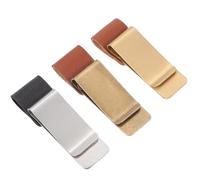 GATHINESS Set de 3 Clips Metálicos Multiusos para Papelería de Acero Inoxidable, Organizadores de Notas y Documentos para Estudiantes y Oficina