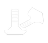 GATHINESS Soporte de Hierro para Rueda de Hámster 2 Piezas Blanco, Accesorio Resistente para Rueda Deportiva de Correr, Soporte Silencioso Adecuado para Jaula y Ejercicio de Mascotas