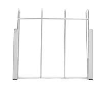 GATHINESS Soporte Diseño Moderno y Minimalista de Acero Inoxidable Almacenamiento Versátil y Resistente en Plata para Báscula Digital de Baño Adecuado para Colgar en Puerta o Armario