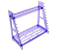 GATHINESS Soporte para Pipetas de Laboratorio Púrpura Multiuso en Ps Fácil Limpieza, Estante Portátil para Almacenamiento y Organización en Experimentos Científicos