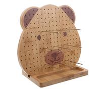 GATHINESS Tablero de Bloqueo Estera para Proyectos de Tejido y Manualidades para Crochet de Madera Duradera con Alfileres Ayuda para Moldear y Uso Fácil