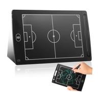 GATHINESS Tablero de Estrategia de Fútbol, Pizarra de Entrenamiento de Fútbol de Borrado en Seco, Abs, Pantalla de Alta Definición, para Entrenadores y Partidos al Aire Libre