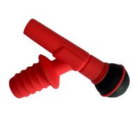 GATHINESS Tapón de Botella de Vino de Silicona en Forma de Micrófono, Tapón Pequeño Reutilizable, Color Aleatorio, Sello Hermético para Fiestas, Hogar y Obsequio Original,