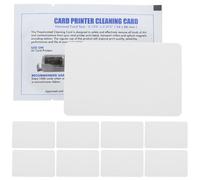GATHINESS Tarjetas de Limpieza PVC Blanco, Paquete de 15 Unidades, Herramienta Versátil para Lectores de Tarjetas y Cajeros Automáticos para Entornos Comerciales y Escenarios Concurridos