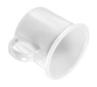 GATHINESS Taza de Esmalte Vintage Color Crema 350ml con Asa para Beber Té | Superficie Lisa, Secado Fácil y Uso Versátil, Adecuado para Oficina, Picnic y Cocina