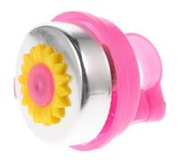 GATHINESS Timbre de Bicicleta Infantil Rosa, Plástico y Metal, Niñas | Fácil de Tocar, Tono Claro y Potente, Montaje Sencillo en Manillar de Bici y Scooter
