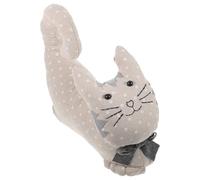 GATHINESS Tope de Puerta de Tela Peso en Forma de Gato, Sujeta Puertas Decorativo y Funcional Hogar, Material Algodón y Arena, Adecuado para Oficina y Dormitorio