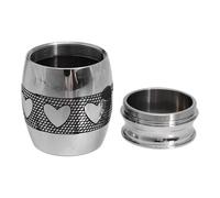 GATHINESS Urna Conmemorativa para Mascotas de Acero Inoxidable Urna Duradera para Cenizas de Gato Cenicero Práctico para Cremación de Mascotas Casa