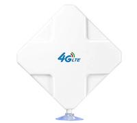 Gathukila 4G LTE SMA Antena 35DBi High Gain Antena Dual SMA Connector Señal Booster para Router Hotspot