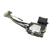 Gatillo de interruptor de repuesto 651364-1 para Bosch para BTD044 BTD064 BTD104 unidades de taladro compatibles con arneses de cableado de fábrica
