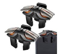 Gatillos de juego móvil, 2 piezas accesorio para controlador de juego móvil, accesorio electrónico para ocio, hogar, regalo de cumpleaños