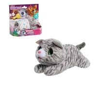 Just Play Gatita interactiva furReal Newborns, Peluche pequeño con Sonidos y Movimiento, Juguetes para niños a Partir de 4 años