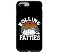 Gatito divertido para amantes de los gatos Rolling Fatties Carcasa para iPhone 7 Plus/8 Plus