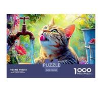Gatito en la Ciudad Puzzle para Adultos Un Imposible Rompecabezas De Alta Definición - El Regalo Original Y Sorprendente para Esta Navidad, Recomendado Desde 14 Años 70x50cm/1000pcs