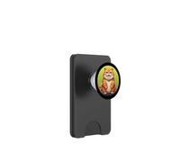 Gatito Gordo Divertido y Grueso para dueño de Mascotas, Regalo para Hombres y Mujeres PopSockets PopWallet para MagSafe