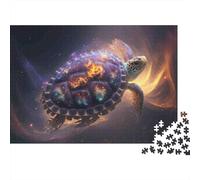 Gatito Lindo con Luna Rompecabezas De 1000 Piezas Cartón Resistente para Coleccionistas, Lógica Y Habilidad, Juego De Fiesta, Mejor Regalo para Aficionados 38x26cm/1000pcs