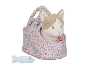 Gatito peluche Marley con bolsa - Peluche con accesorios - Little Dutch - Compañero suave desde 12 meses