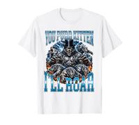 Gatito ronronroneo Voy a rugir Hombres Lobo Camiseta